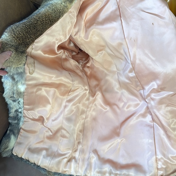Vintage Mongolian Rabbit Fur Coat *Read Carefully* - Picture 9 of 10